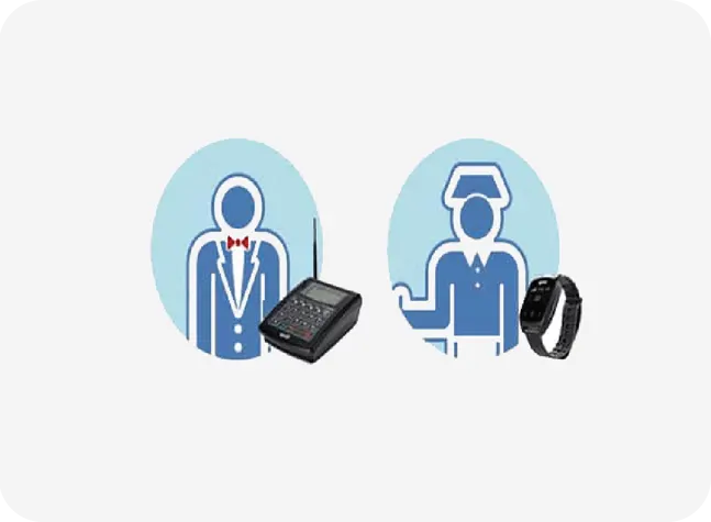 Office staff pager system in UAE