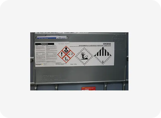 Drum & IBC Labelling in UAE